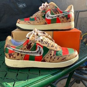 air force 1 freddy krueger